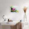 Gerahmtes Poster - Weißer Rahmen - Pflanze Steine Bambus Produktbild-Vorschau 6