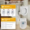Toilettendeckel D Form WC-Sitze, Kurzer Toilettensitz mit Produktbild-Vorschau 4