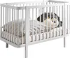 Babybett >PEPPINI< in weiß, Nadelholz massiv - Produktbild-Vorschau 3