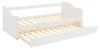 Homestyle4u Tagesbett 90x200 Ausziehbett Weiß mit Matratze Produktbild-Vorschau 29