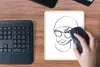 MuchoWow® Mauspad Mousepad Frauen - Minimalismus - Produktbild-Vorschau 4