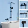 Auralum Regendusche ohne Armatur, Schwarz Duscharmatur mit Produktbild-Vorschau 11
