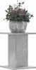 vidaXL Pflanzenständer 2 Stk. Betongrau 30x30x40 cm Produktbild-Vorschau 2