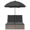 VidaXL 368083, Lounge, Gepolsterter Sitz, Polyrattan, Produktbild-Vorschau 4