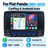 Autoradio CarPlay et Android 15 de 7 pouces pour Fiat Panda Voir les images du produit 1