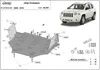Oceľový ochranný kryt podvozku pre motor Jeep Compass Náhľad obrázku produktu 3