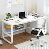 A clean, modern white desk setup with a laptop, headphones, and books, suggesting a home office or study area. Náhľad obrázku produktu