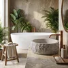 Lavabo Da Appoggio Rea Alice Moon Beige, Pietra Artificiale Anteprima dell’immagine prodotto 2