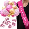 Oblique Unique Baby Shower Party Deko Set Mädchen - It's A Produktbild-Vorschau 1