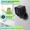 Micro-IP-Kamera Akkubetrieb HD 720p, 120° Weitwinkel, Produktbild-Vorschau 4