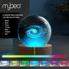 MyBeo LED Dekolicht 3D Glaskugel, Leuchtende Kristallkugel Produktbild-Vorschau 5