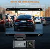 A dashcam and a screen displaying a car driving in traffic. Produktbild-Vorschau