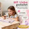 EULENTALER® Freundebuch Schule Mädchen Einhorn I Produktbild-Vorschau 4