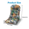 Coussins pour fauteuils à bascule d'extérieur avec sangles, Voir les images du produit 4