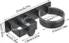 Haartrocknerhalter, 2 in 1, Edelstahl - Selbstklebend、ohne Produktbild-Vorschau 2