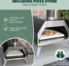 forno per pizza bremermann con pietra per pizza 30x2x30 cm Anteprima dell’immagine prodotto 5