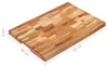 vidaXL Blok na krájanie 60x40x4 cm Akáciové masívne drevo Náhľad obrázku produktu 6