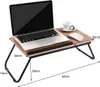 COSTWAY Laptoptisch klappbar, Arbeitstisch 4-Fach Produktbild-Vorschau 3