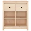 vidaXL Kredens 70x35x80 cm lite drewno sosnowe Podgląd zdjęcia produktu 3