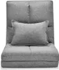 Chaise de sol COSTWAY avec dossier réglable, fauteuil de Voir les images du produit 6