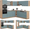 Eckküche Vicco R-Line Blau-Grau/Goldkraft Eiche 247 x 60 cm Produktbild-Vorschau 9