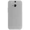 PhoneNatic Case kompatibel mit HTC One M8 - weiß Silikon Produktbild-Vorschau 3
