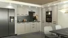 ULWEHOME | Hängeschrank 60 cm Beige, Küchenoberschrank Produktbild-Vorschau 5