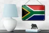 Blechschild Flagge Südafrikas 18x12cm Retro South Africa Produktbild-Vorschau 4
