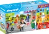 The image shows the packaging of a Playmobil City Life toy set, featuring several figures and accessories. Produktbild-Vorschau
