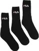 Fila Crew Tennis 3-balení Uni ponožky černé 39-42 - 39/42 Náhled obrázku produktu 15