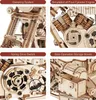 Puzzle 3D Motocicleta cruiser, ROKR, Lemn, 420 Piese Podgląd zdjęcia produktu 23