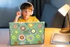 MuchoWow® Laptop Aufkleber Sticker Cover Blume - Design - Produktbild-Vorschau 3