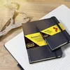 Cuaderno Idena, formato A5, sin rayas, color negro, Vista previa de la imagen del producto 4
