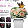 Marsyu KW269B Damen Smartwatch 1,7" AMOLED, 100+ Sportmodi, Produktbild-Vorschau 4