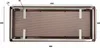 Ventilationsgitter Lüftungsgitter FEINZ - 16x45 cm - Kupfer Produktbild-Vorschau 2