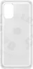 A transparent phone case is shown against a white background. Podgląd zdjęcia produktu