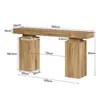 Tribesigns Table de console longue de 160 cm, table Voir les images du produit 2