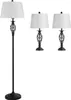 HOMCOM 3er-Lampenset 2 Tischlampe(ø38 x 158 cm) + 1 Produktbild-Vorschau 1