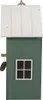 Casetta per uccelli Clayre & Eef 15x10x22 cm Legno verde Anteprima dell’immagine prodotto 4