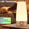 2er-Set Elegante LED-Tischlampe mit Bewegungsmelder – Produktbild-Vorschau 3