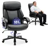 Fauteuil de direction COLAMY en similicuir, chaise de Voir les images du produit 3