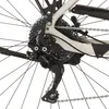 Close-up of a bicycle's rear derailleur and cassette. Produktbild-Vorschau