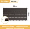 Aopunly 24 pezzi=4 m² piastrelle per patio piastrelle per Anteprima dell’immagine prodotto 2