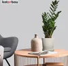 KOTARBAU® Pot de plantes avec soucoupe Blanc ⌀ 13 cm Voir les images du produit 2