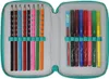 SPIRIT Schüler Etui 28 teilig 3-Zipper Mäppchen RACCON Produktbild-Vorschau 4