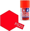 Tamiya Lexan Sprühfarbe PS-20 Neon Rot Polycarbonat 100ml Produktbild-Vorschau 3