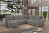 Couchgarnitur Ecksofa Sofa Sofagarnitur Captain U mit Produktbild-Vorschau 1