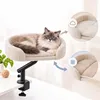Łóżeczko dla kota Relaxdays, obrotowe o 360°, do 25 kg, Podgląd zdjęcia produktu 7