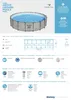 Piscina con struttura rotonda Steel Pro MAX effetto pietra Anteprima dell’immagine prodotto 10