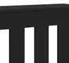 vidaXL Obloženie radiátora čierne 78x20x82 cm materiál na Náhľad obrázku produktu 6